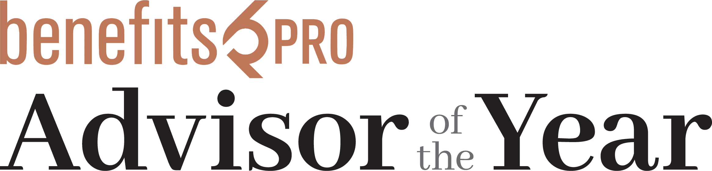 BenefitsPRO ADVISOR of the Year logo